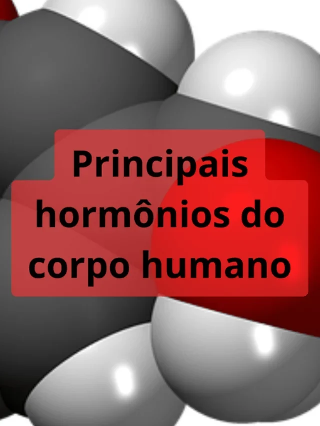 Principais hormônios do corpo humano